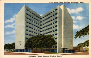 Minnesota Rochester New Mayo Clinic Building 1950 Curteich