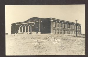 RPPC EAGLE NEBRASKA EAGLE UNION SCHOOL VINTAGE REAL PHOTO POSTCARD AZO