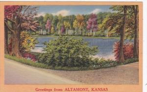 Kansas Greetings From Altamont