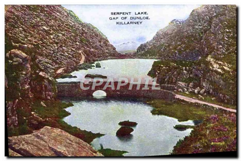 Postcard Old Snake Lake Gap of Dunloe Killarney