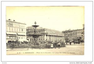 Place De La Comedie, Vue Prise Des Allees De Tourny, Bordeaux (Gironde), Fran...