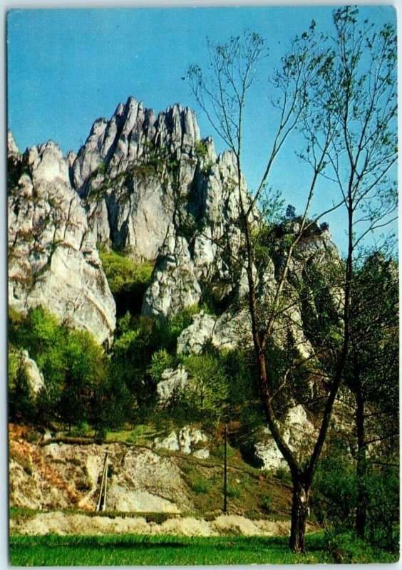 Postcard - Súľov Rocks - Žilina, Slovakia