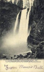 Snoqualmie Falls - Seattle, Washington WA Postcard