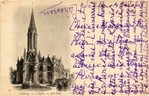 CPA Calvados CABOURG L'Église (982003)