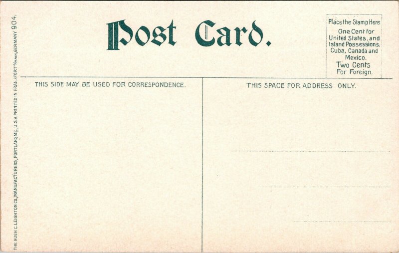 Vtg 1907 Stevens House Adirondack Mountains Lake Placid New York NY Postcard