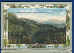 Lost River White Mountains Franconia Old Man New Hampshire postcard folder #13