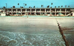 Vintage Postcard Southern Gentleman Motel Madeira Beach St. Petersburg Florida