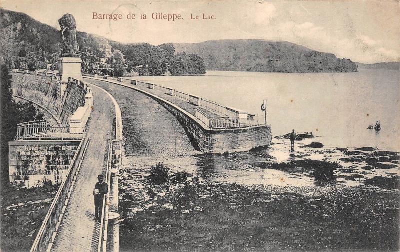 BR40122 barrage de la gileppe le lac belgium     Belgium