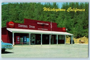 Whiskeytown California Postcard Post Office General Store Building c1960 Vintage