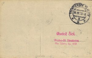 Slovakia Trenčianske Teplice RPPC 05.17