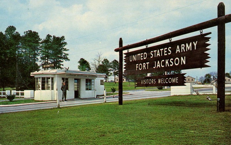 SC - Fort Jackson. Main Entrance