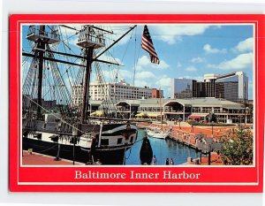 Postcard Baltimore Inner Harbor Baltimore Maryland USA