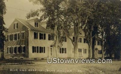 Real Photo, Blue Hill Hospital - Maine ME  