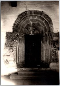 Portal Der Kapelle Von Schloss Tirol Italy Building Entrance Postcard