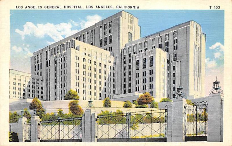 Los Angeles General Hospital Los Angeles California  