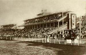 india, CALCUTTA KOLKATA, Race Course (1910s) RPPC Postcard