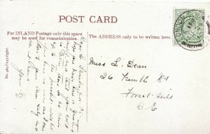 Family History Postcard - Dean - Kemble Road - Forest Hill - London - Ref 1595A