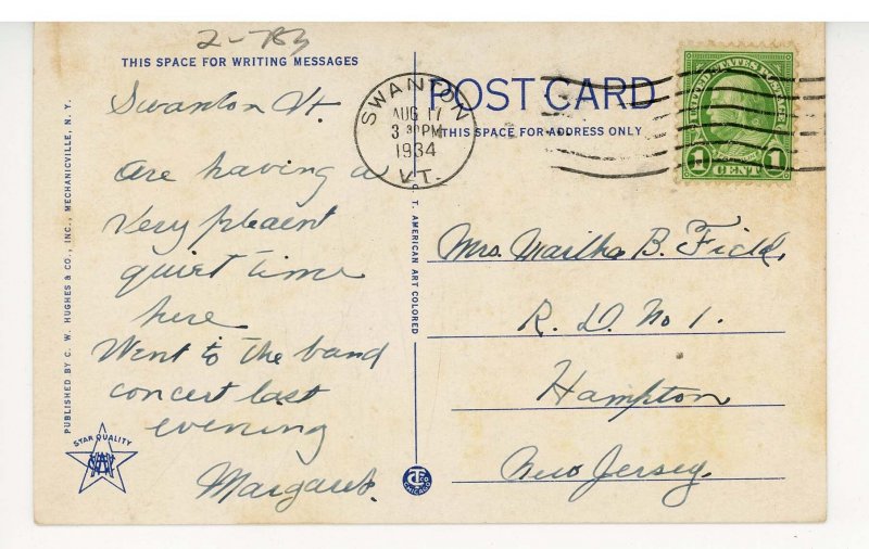 VT - St. Albans Bay. View Toward St. Albans