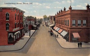 Dover Delaware Loockerman Street Progressive Headquarters Vintage Postcard U3738