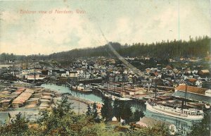 1909 Aberdeen Washington Birdseye View Pacific Novelty Postcard 25-11946