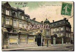 Postcard Former Bank of France Lille