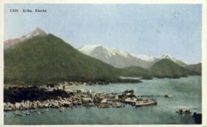 Oldest settlement of Pacific Coast - Sitka, Alaska AK  