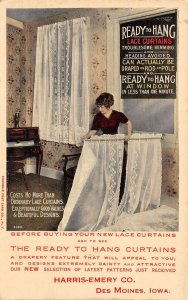 Des Moines Iowa Harris Emery Ready to Hang Curtains Home Design Ad PC AA111289