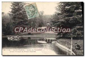 Postcard Old Saint Cloud Jardin du Trocadero