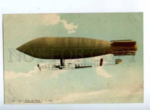 205527 FRANCE AVIATION airship dirigible Ville de Paris LL #17