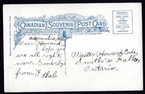 PEI NORTH CAPE Canadian Souvenir Post Card Pub by Warwick Bro's & Rutter - DB