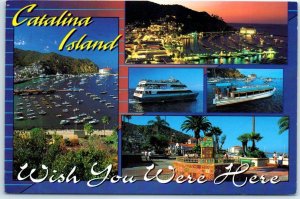 Postcard - Wish You Were Here - Catalina Island, California