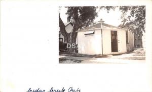 C95/ Cedar Creek Nebraska Ne Real Photo RPPC Postcard c40s U.S. Post Office