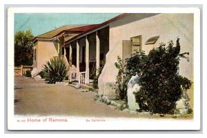 The Home of Ramona at Camulos California CA UNP DB Postcard C20