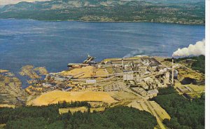 Canada Elk Falls Pulp and Paper Mill Vancouver Island British Columbia