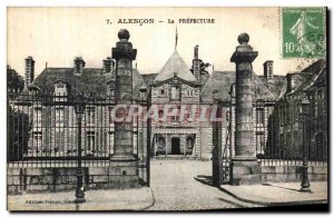 Old Postcard Alencon La Prefecture