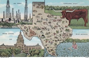 MAP: Texas , 1930-40s