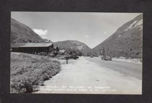 NH Mt Willey Willard Webster Crawford Notch New Hampshire Real Photo RPPC