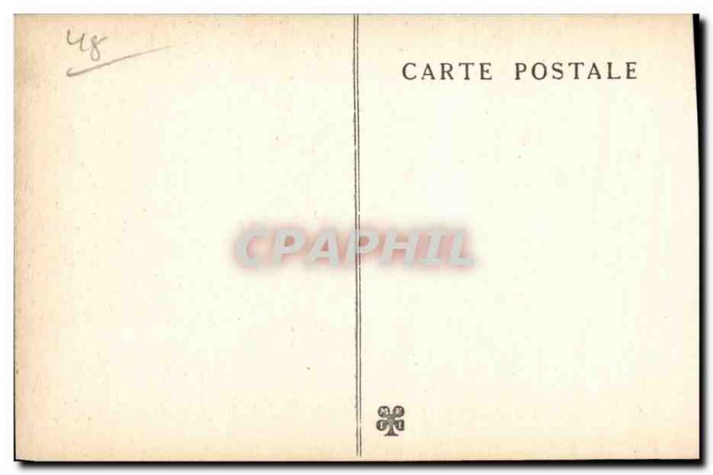 Old Postcard Gorges du Tarn detroit