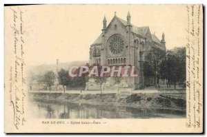 Old Postcard Bar Le Duc Eglise Saint Jean