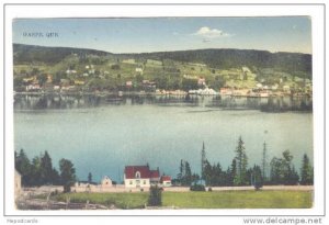 Aerial View of Gaspe, Quebec, Canada, 00-10s