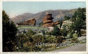 Balanced & Steamboat Rocks - Garden of the Gods, Colorado CO  