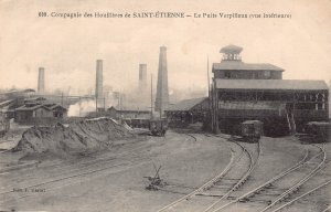 France Compagnie des Houilleres de Saint Etienne Industry Railway postcard C320