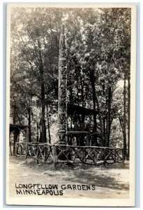 c1910's Longfellow Garden's Minneapolis Minnesota MN RPPC Photo Antique Postcard