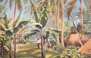 Raphael Tuck series FIJI landscapes & local motifs ethnic life postcards lot 