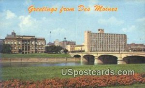 YMCA Building & City Library - Des Moines, Iowa IA  