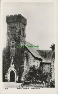 Wales Postcard - Hafod Church, Aberystwyth   RS27376