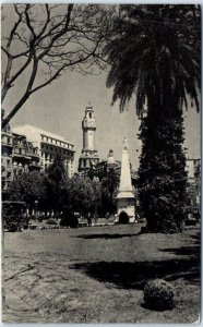 Postcard - Plaza de Mayo y Pirámide - Buenos Aires, Argentina