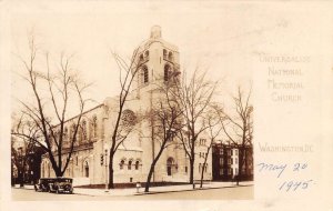Washington DC Universality National Memorial Church Real Photo PC AA110742