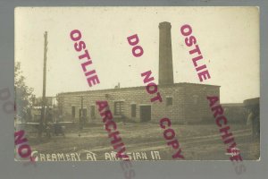 Artesian IOWA RPPC c1910 CREAMERY nr Waverly Tripoli Denver Sumner Readlyn