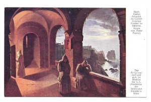 Peter Fendi Arcades Camaldolese Salerno Monastery Austria Vienna Art Postcard